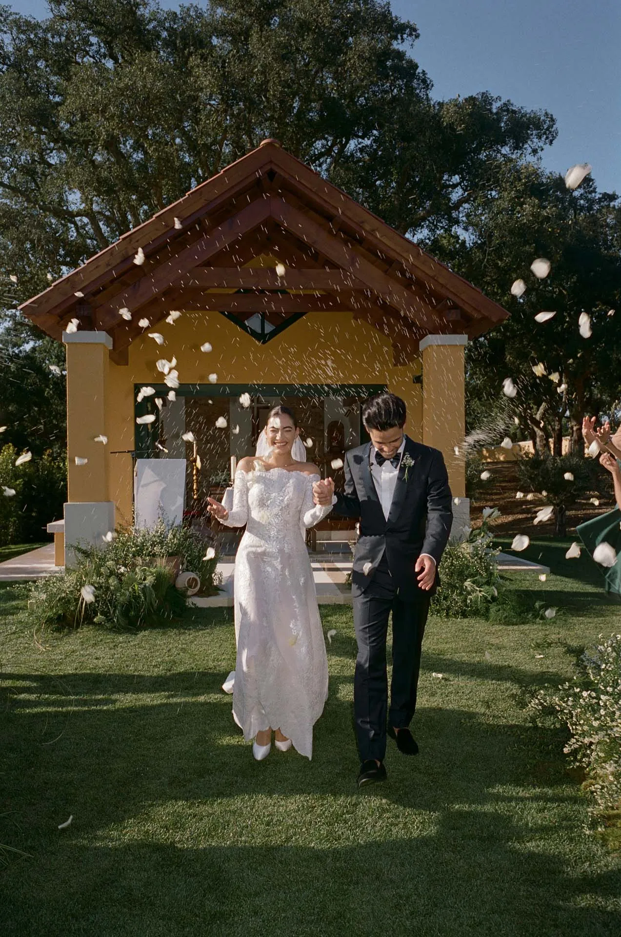 De bruiloft van Matilde Mourinho