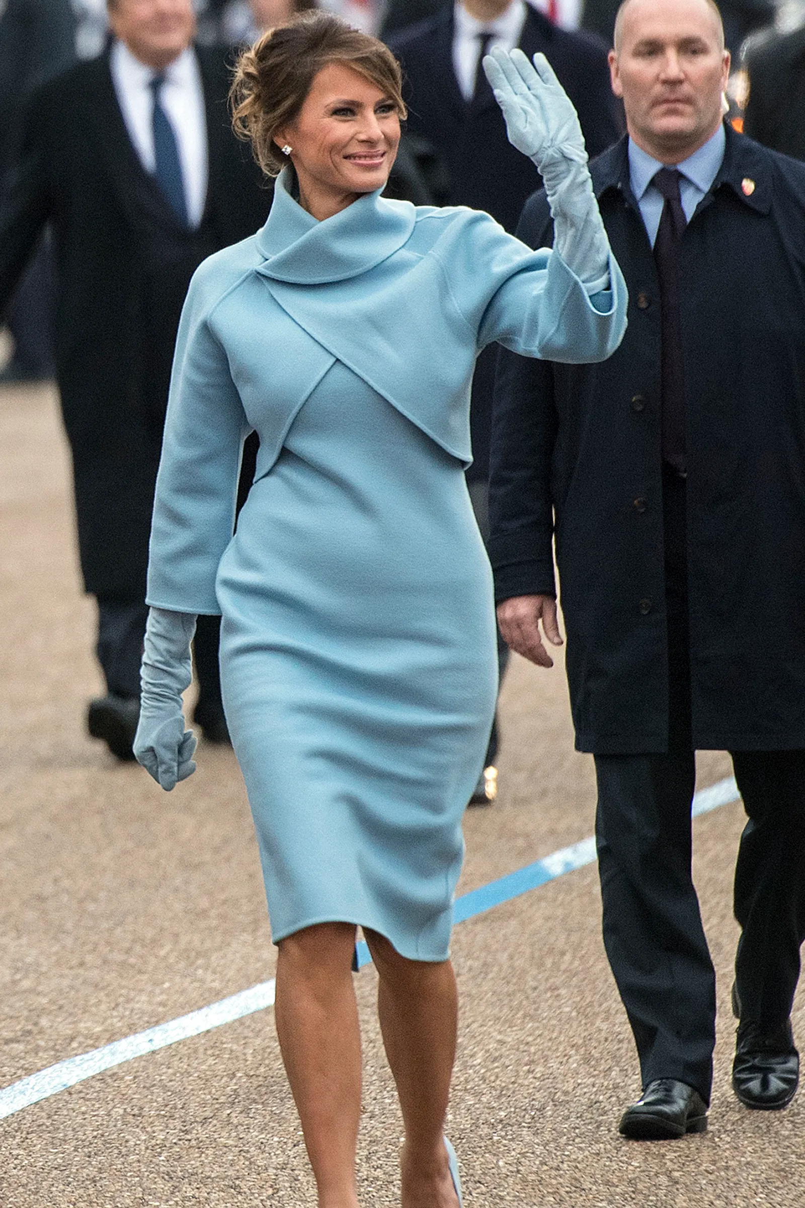 Melania Trump in 2017.