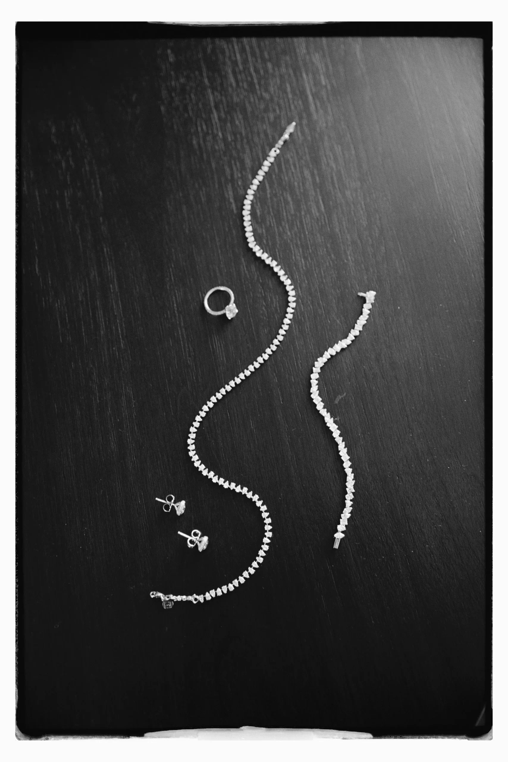 Sieraden van de bruid