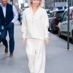 pamela Anderson witte monochrome looks
