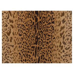 Stof in luipaardmotief van Pierre Frey