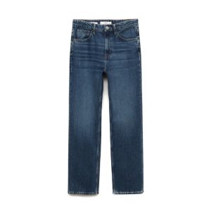 Spijkerbroek met rechte pijpen van Mango