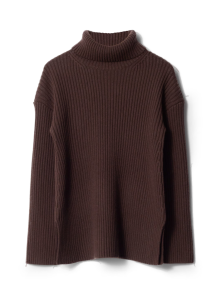 Bruine coltrui van wol