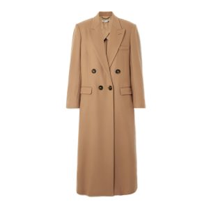 Camel mantel van Stella McCartney
