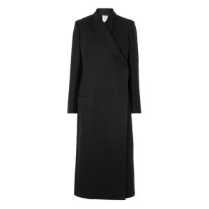 Zwarte mantel van Calvin Klein Collection