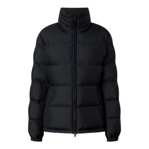 Zwarte puffer van Moncler