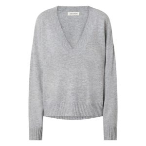 Sofie Schnoor grijze v-neck