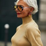 Grece Ghanem met grijs haar