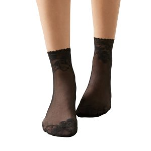 Pantysok met kanten randje