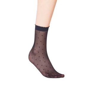 Pantysokken met polkadots van Falke