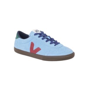 Veja Volley sneaker van leer met suède details