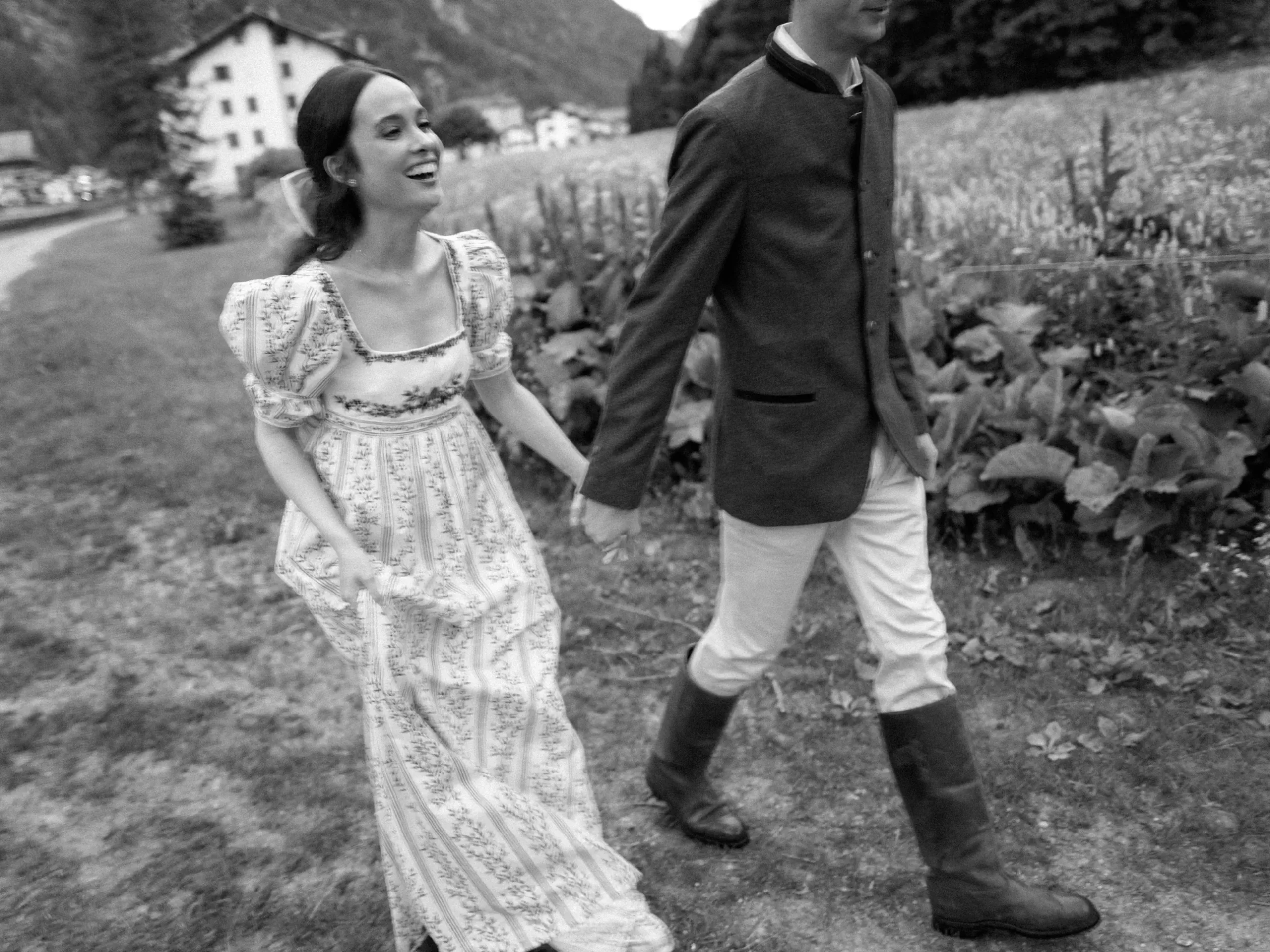 De bruiloft van Alessandra Medina Garretti en Andrea Garretti in de Italiaanse Alpen