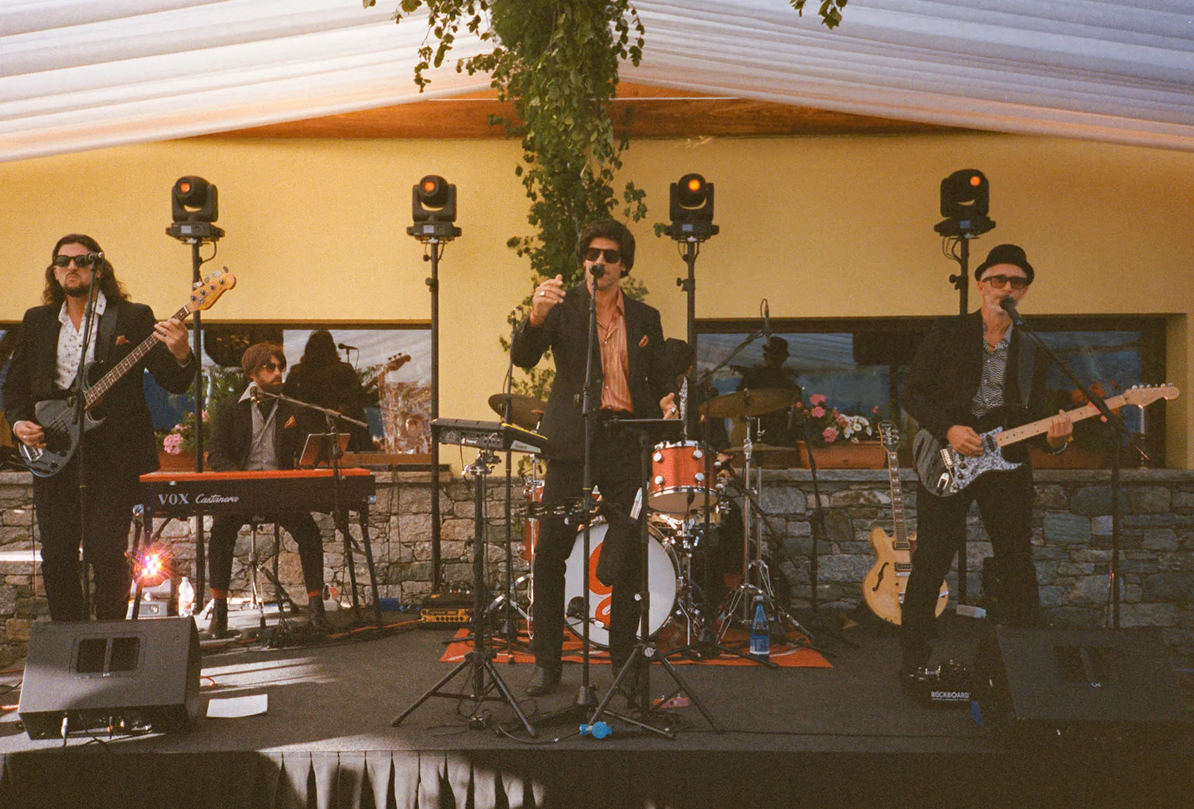 De trouwdag van Alessandra Medina Garretti en Andrea Garretti