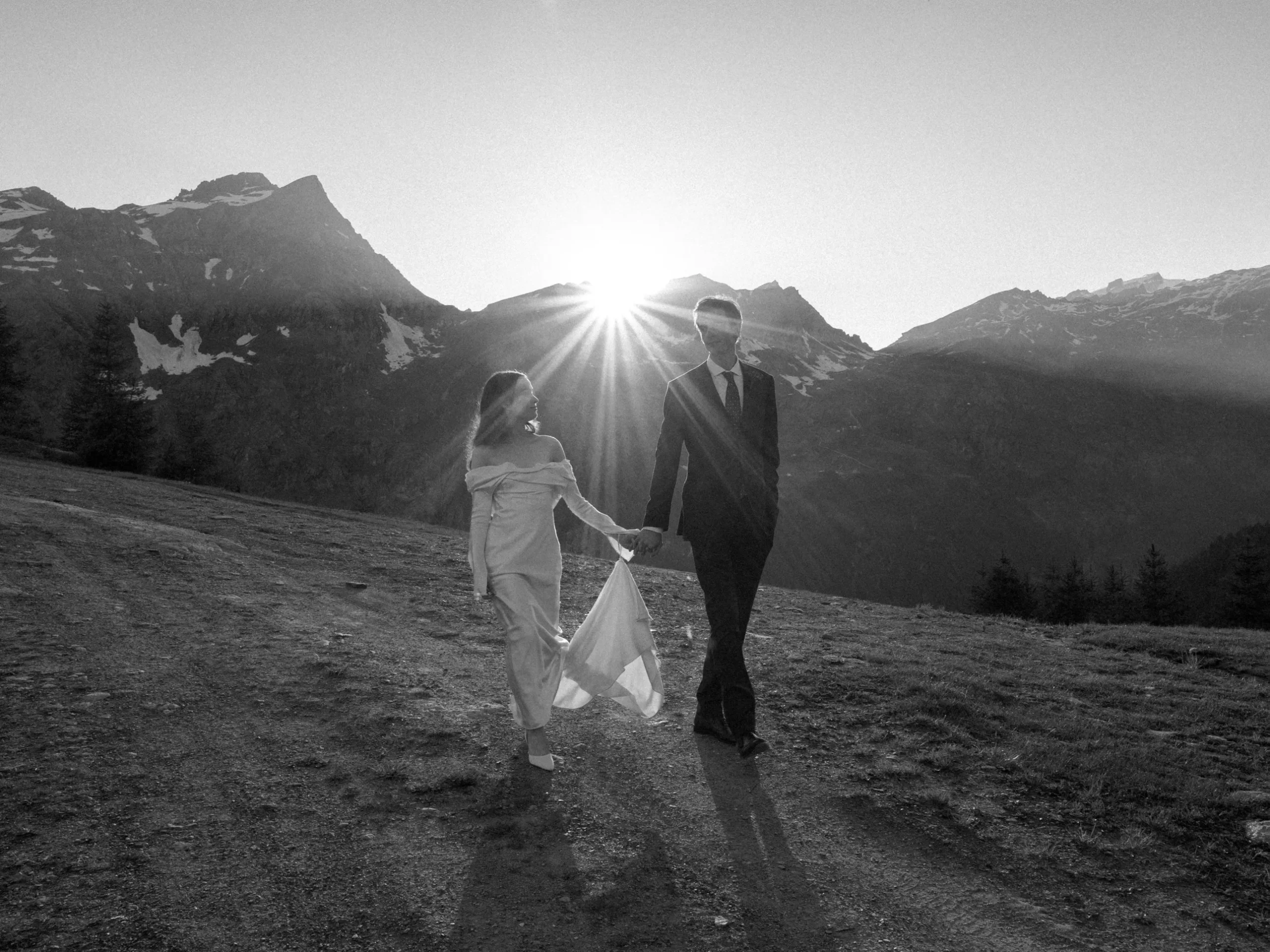 De trouwdag van Alessandra Medina Garretti en Andrea Garretti