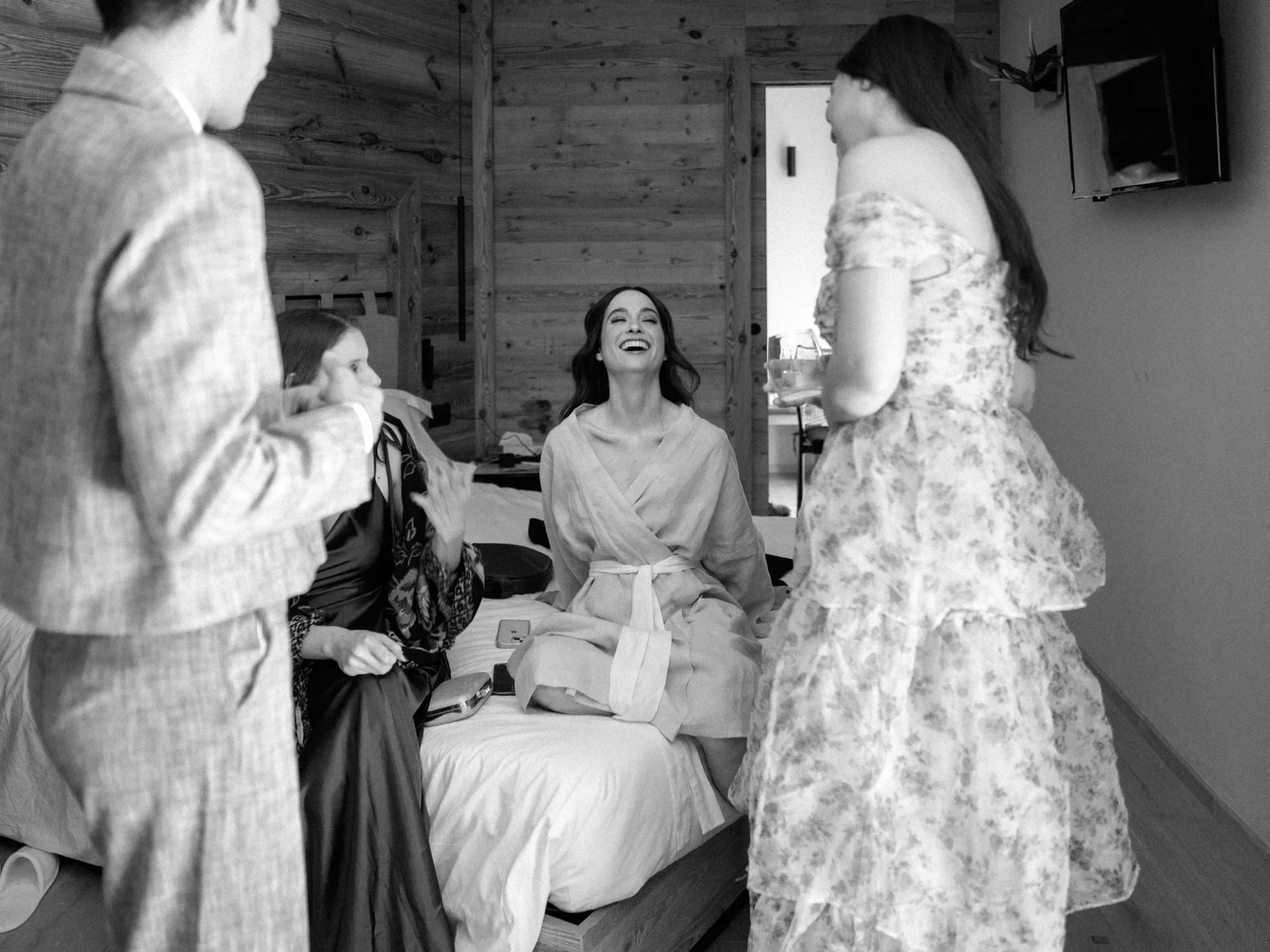 De bruiloft van Alessandra Medina Garretti en Andrea Garretti in de Italiaanse Alpen