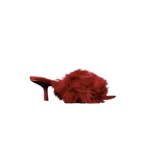 burberry pumps met veren