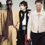 Dunne sjaal trend op de catwalk