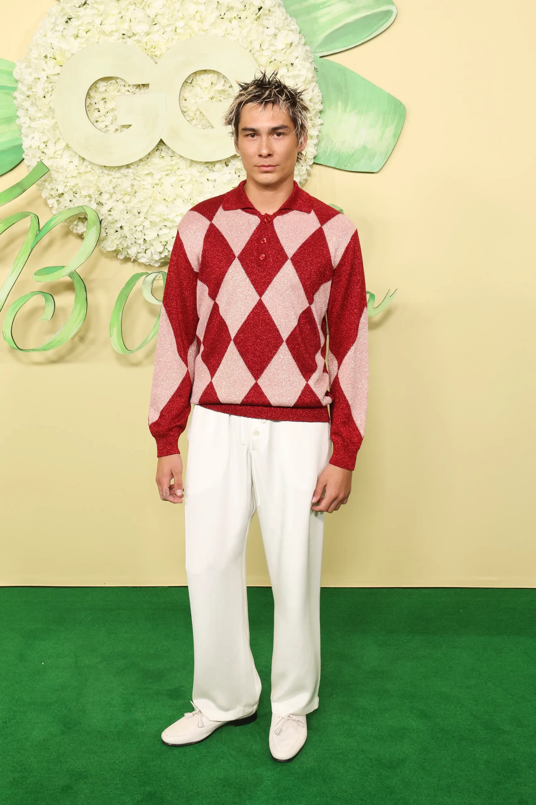 Evan Moch bij de Super Bowl