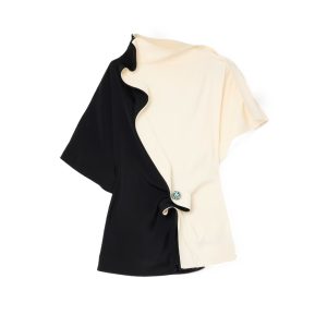 Gedrapeerde top van Bottega Veneta