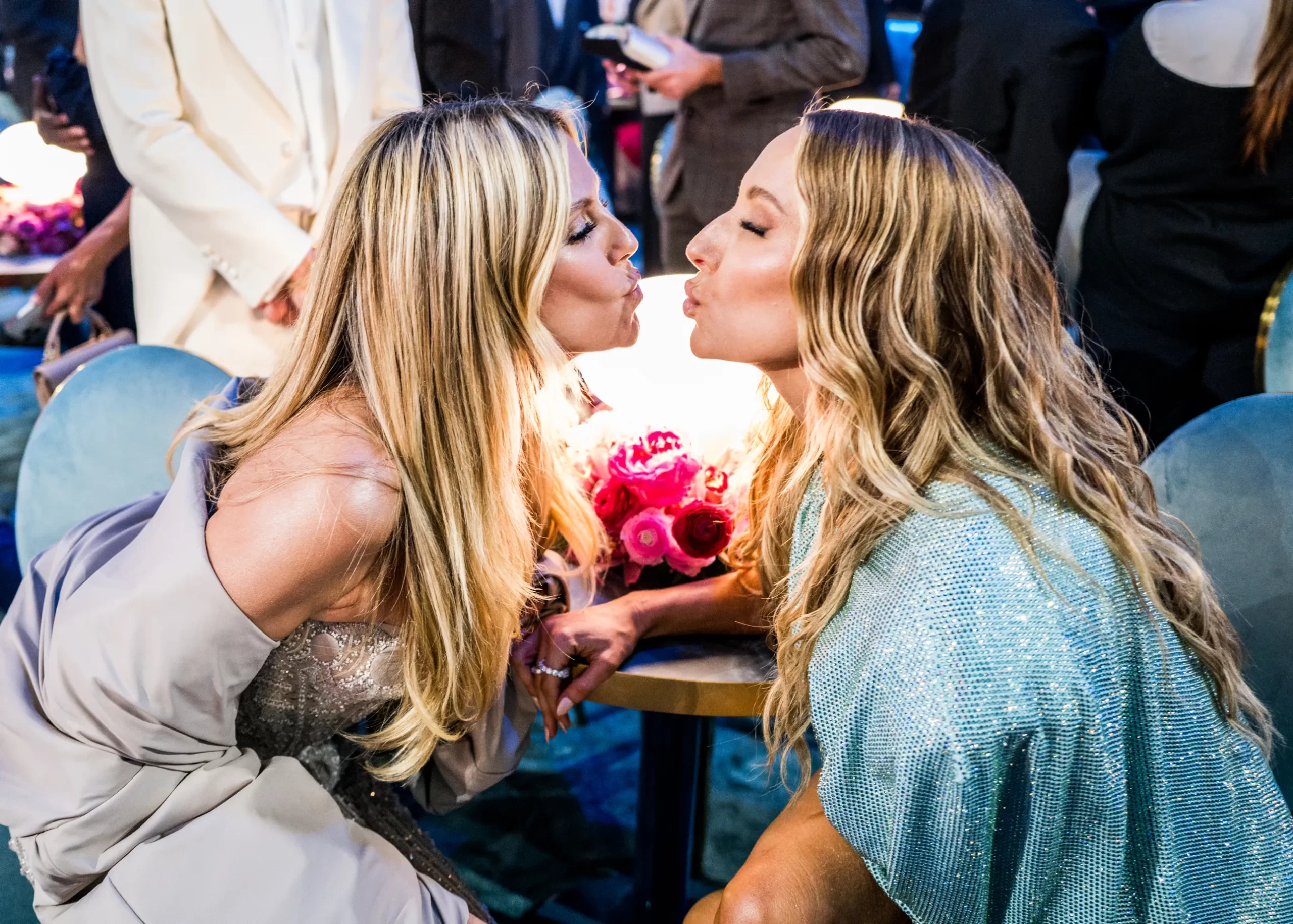 Heidi Klum en Nikki Glaser bij Grammy's 2025