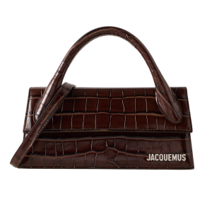 jacquemus chi quote long croc effect