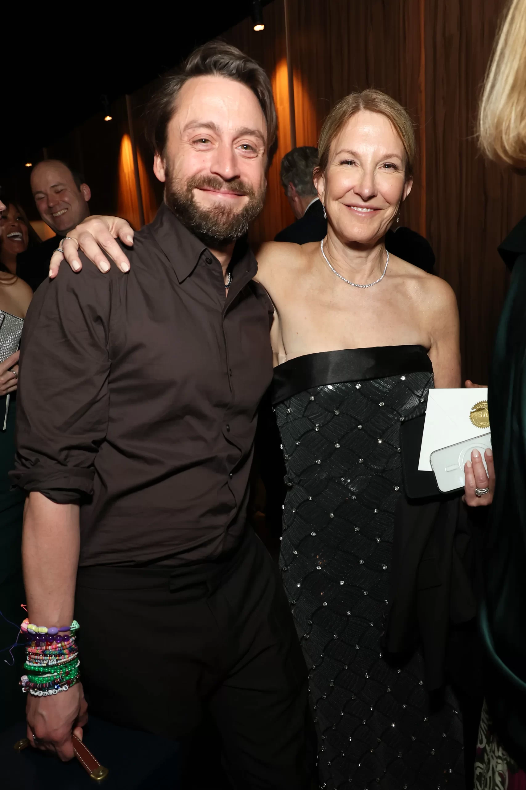 Kieran Culkin en Emily Gerson Saines SAG Awards 2025