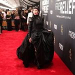 Lady Gaga op de rode loper bij de Grammy's 2025