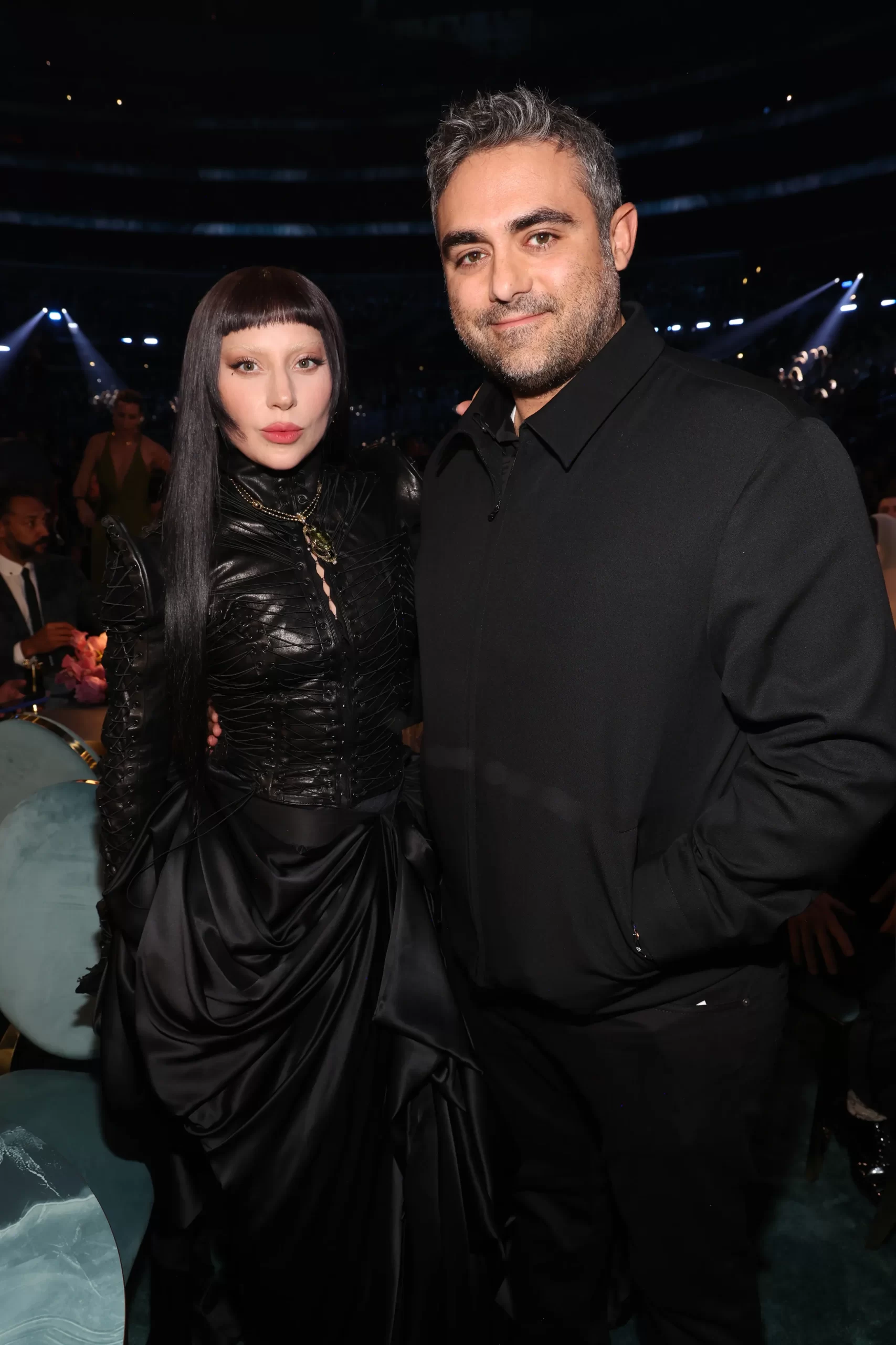 Lady Gaga en Michael Polansky bij Grammy's 2025