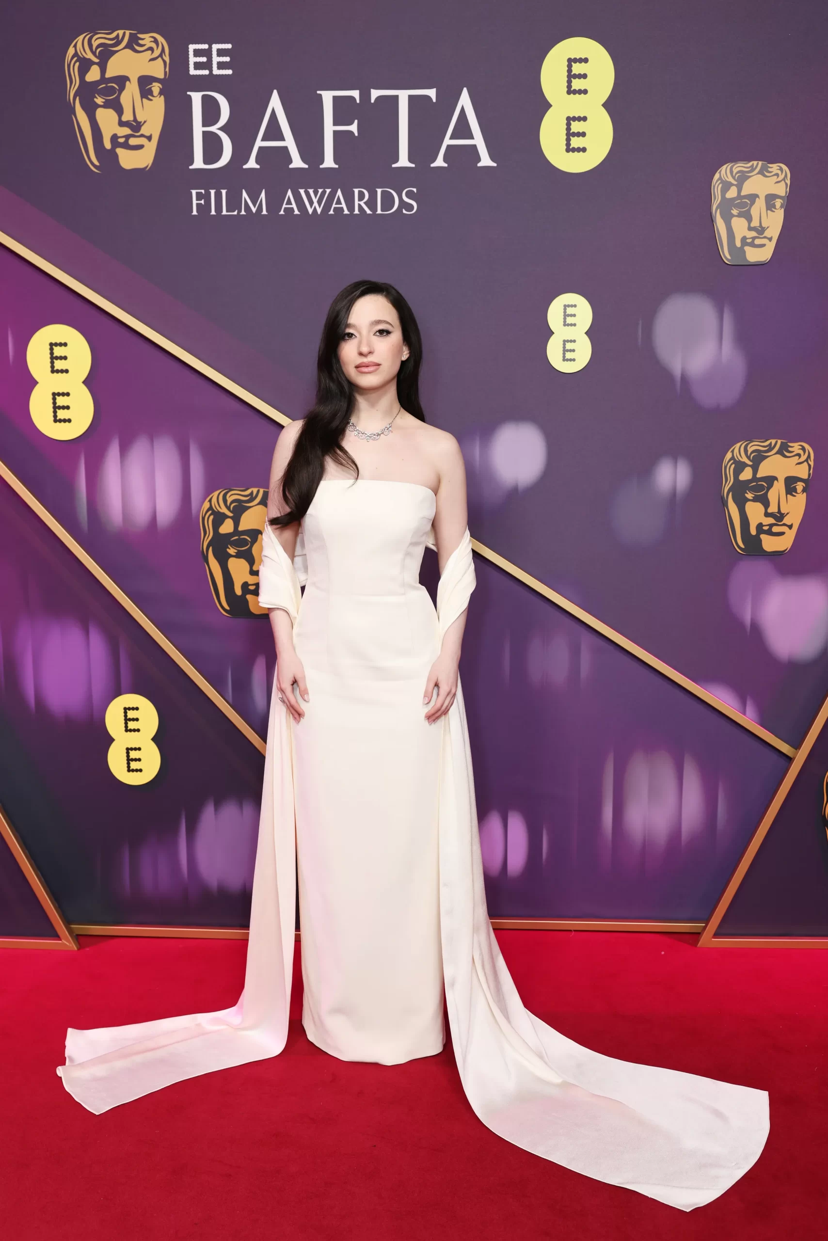 Mikey Madison in Prada bij de BAFTA's 2025