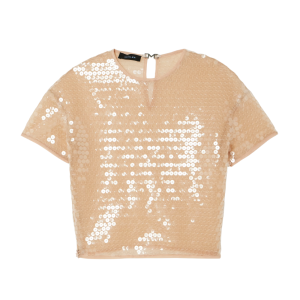 mugler pailletten top