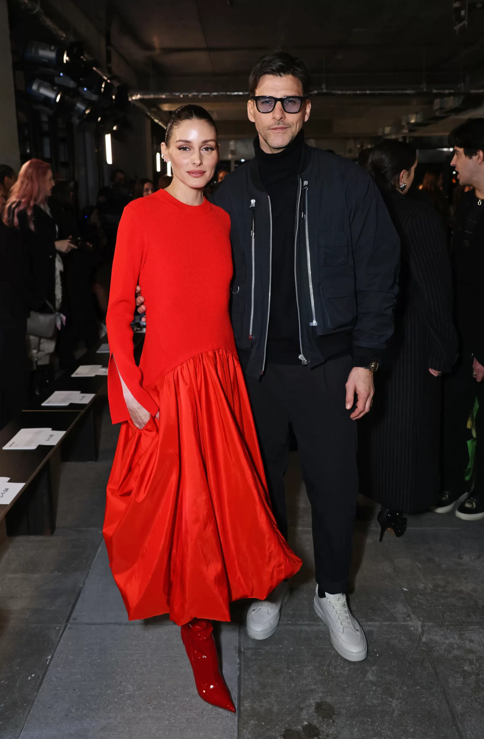 Olivia Palermo en Johannes Huebel bij Simkhai