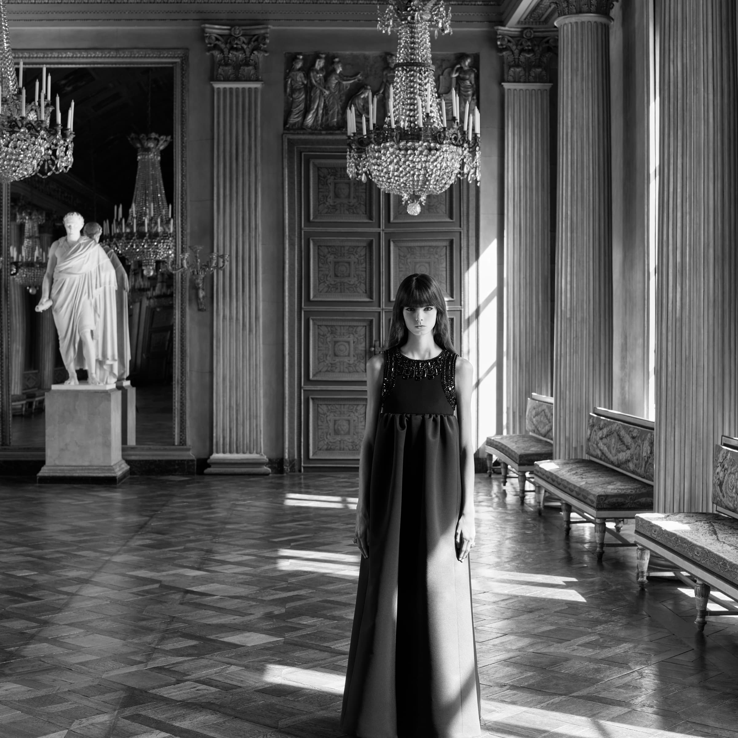 Senna Vet in de lente/zomer 2025-campagne van Celine