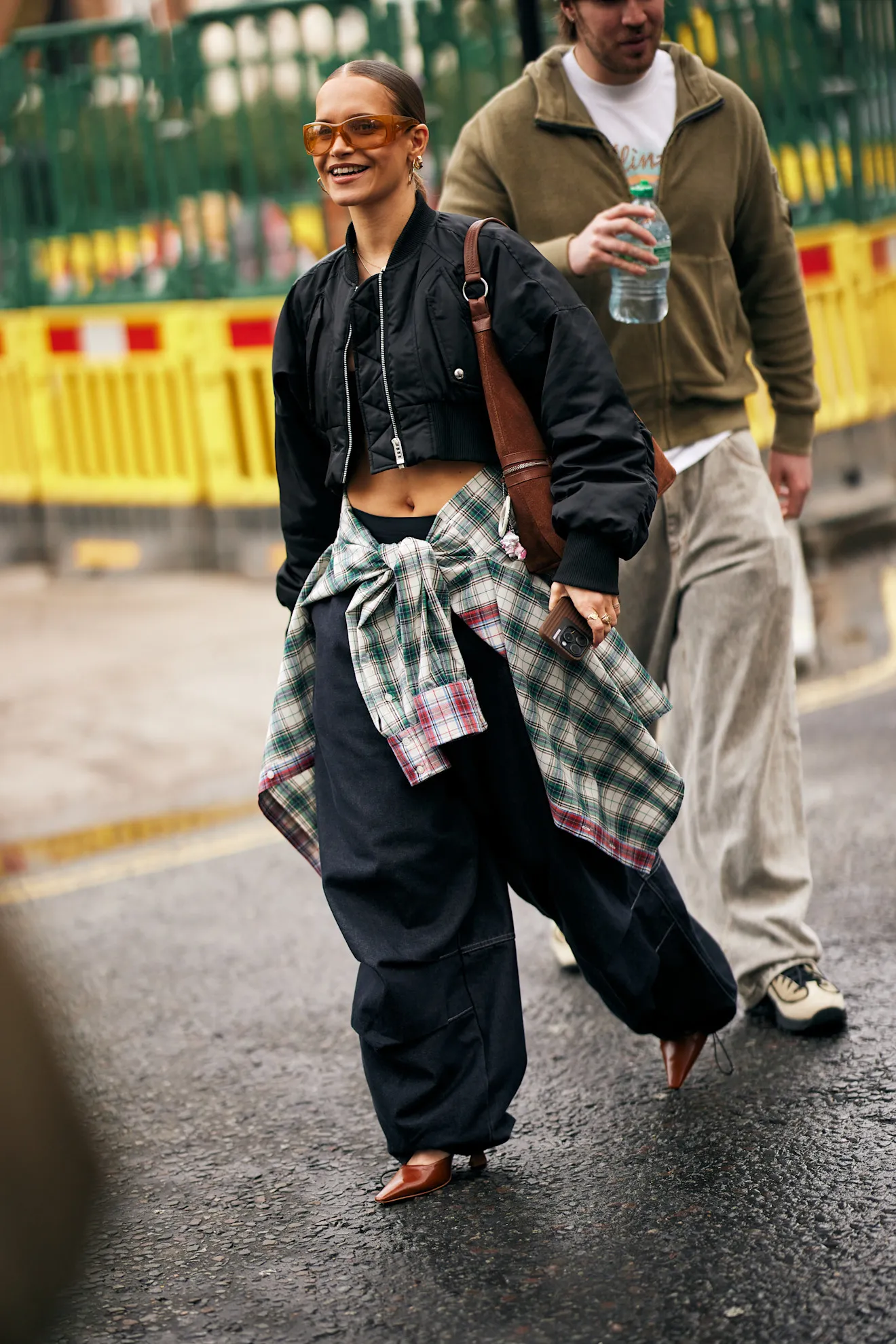 Streetstyle tijdens London Fashion Week herfst/winter 2025