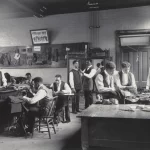 Kleermakers die aan het werk zijn, passend bij de dresscode van het Met Gala van 2025, Tailored for You