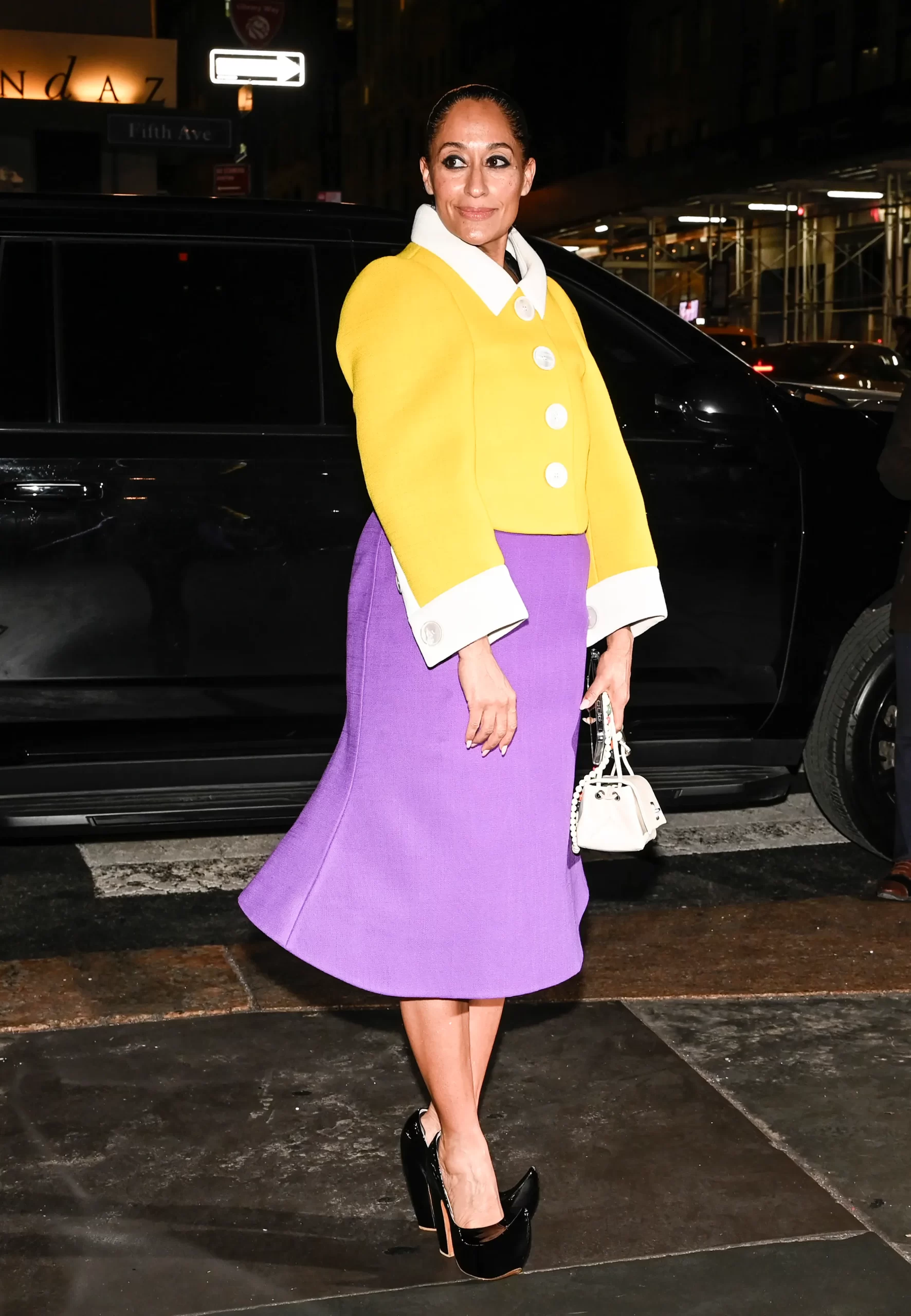 Tracee Ellis Ross bij Marc Jacobs