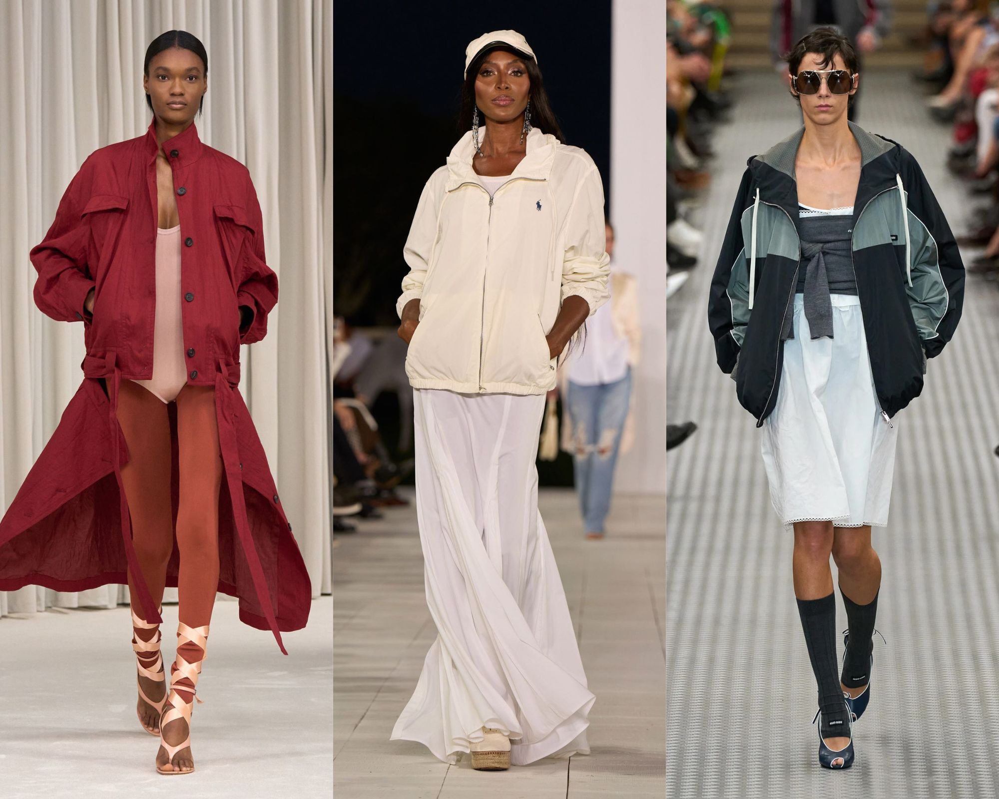 Elevated athleisure is een van de grootste trends van lente/zomer 2025