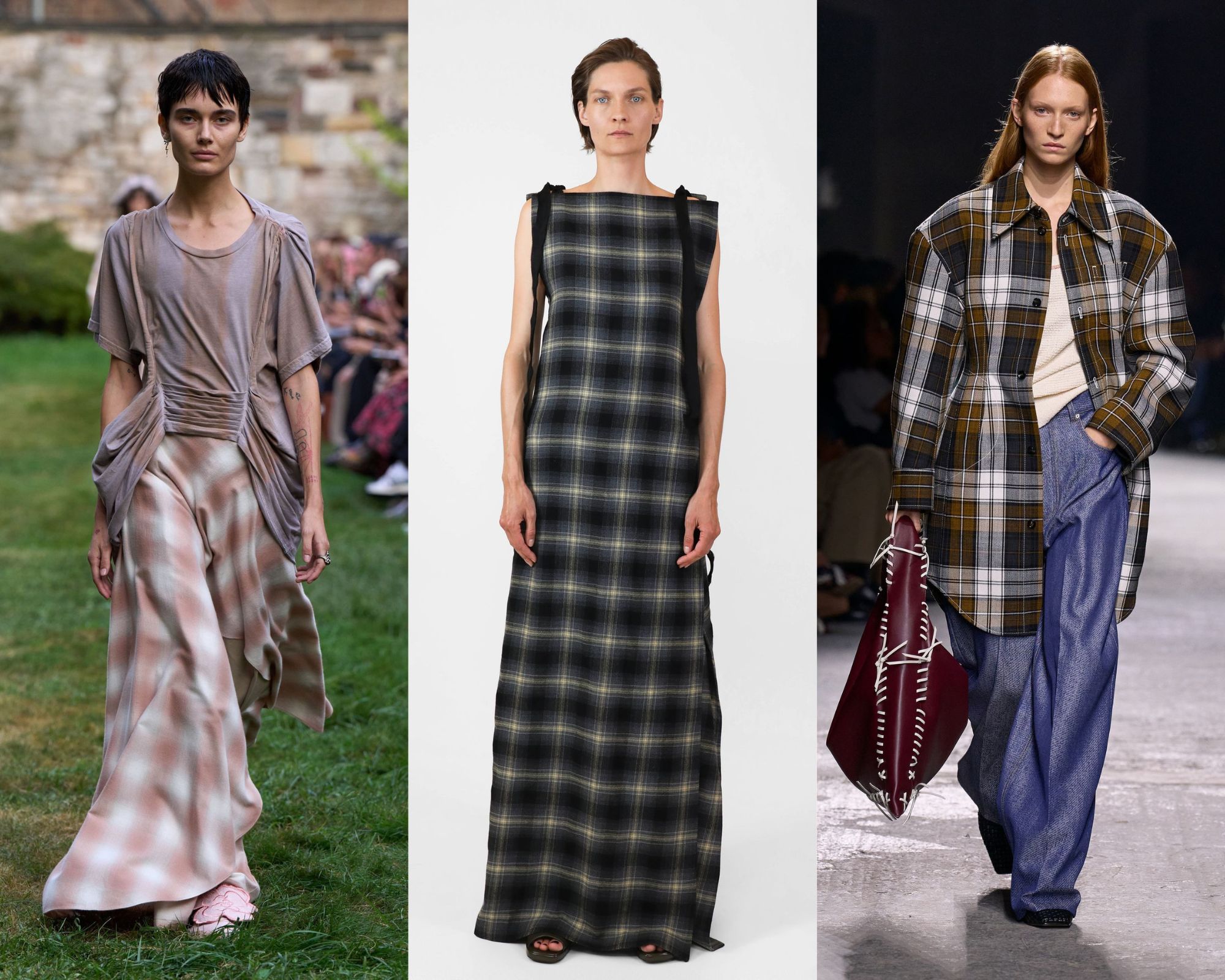 Plaids is een trend voor het aankomende lente/zomerseizoen