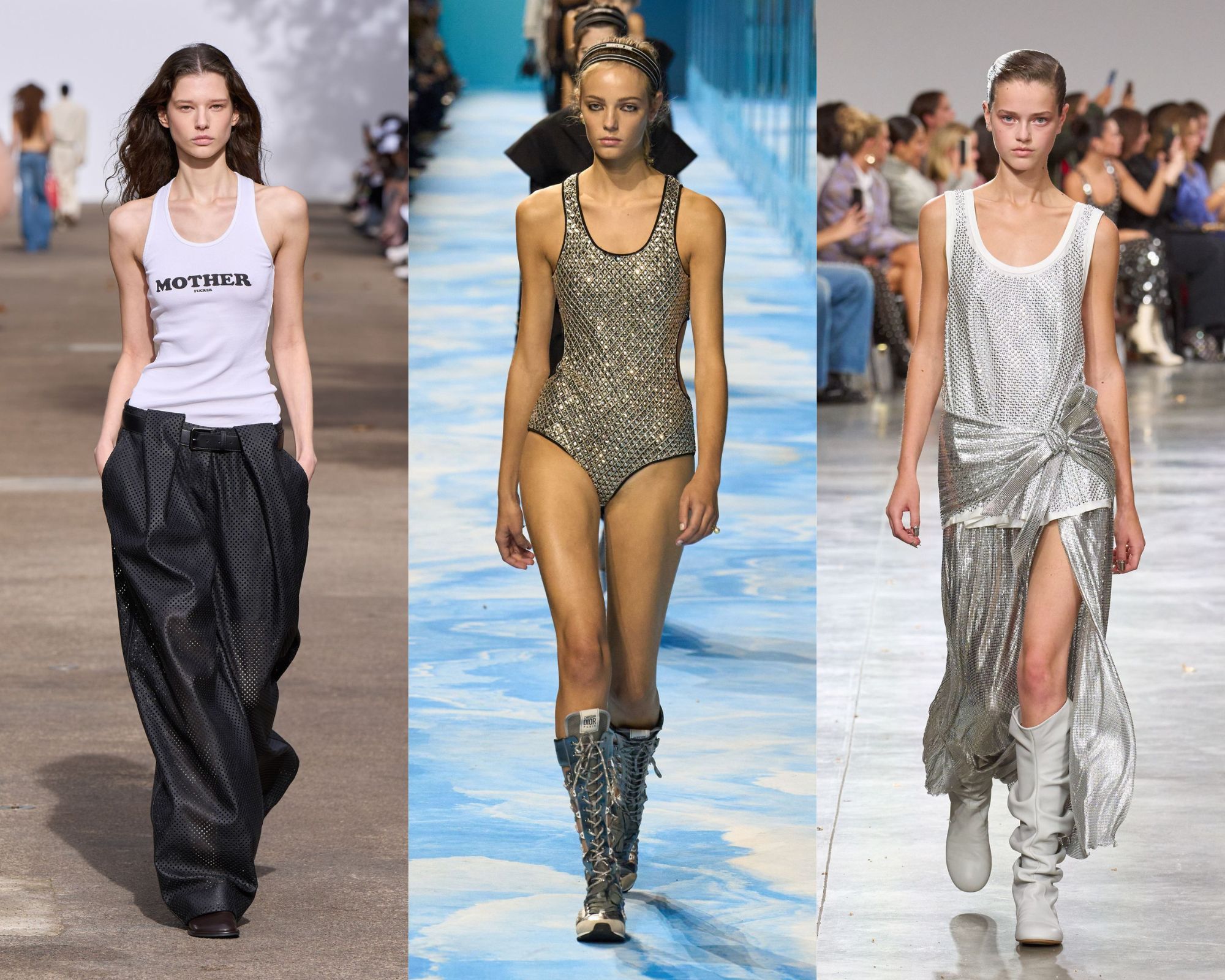 Tanktops zijn een van de grootste trends van lente/zomer 2025