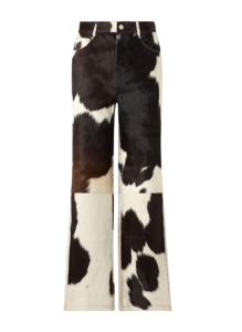 2nd day broek harige koeienprint