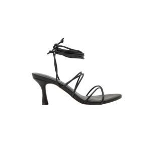 ONLY SHOES ONLARIA ANKLE WRAP HEELED - Sandalen - black