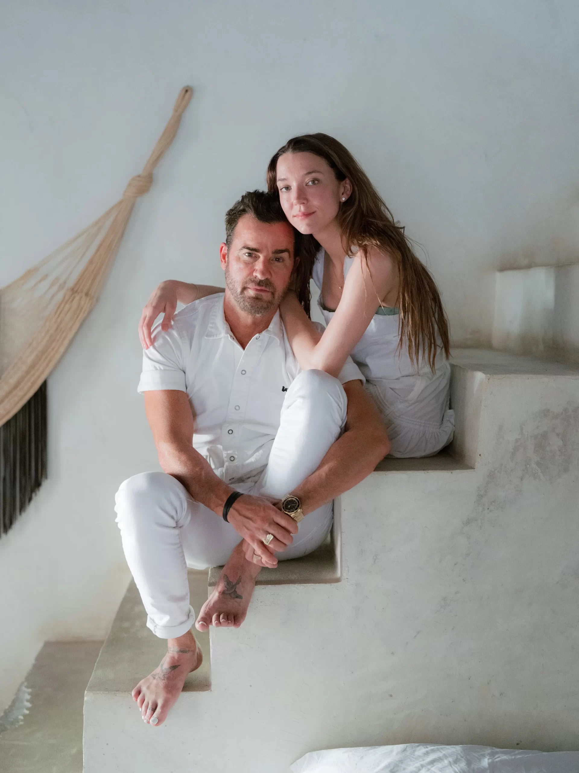 De bruiloft van Justin Theroux en Nicole Brydon Bloom in Mexico