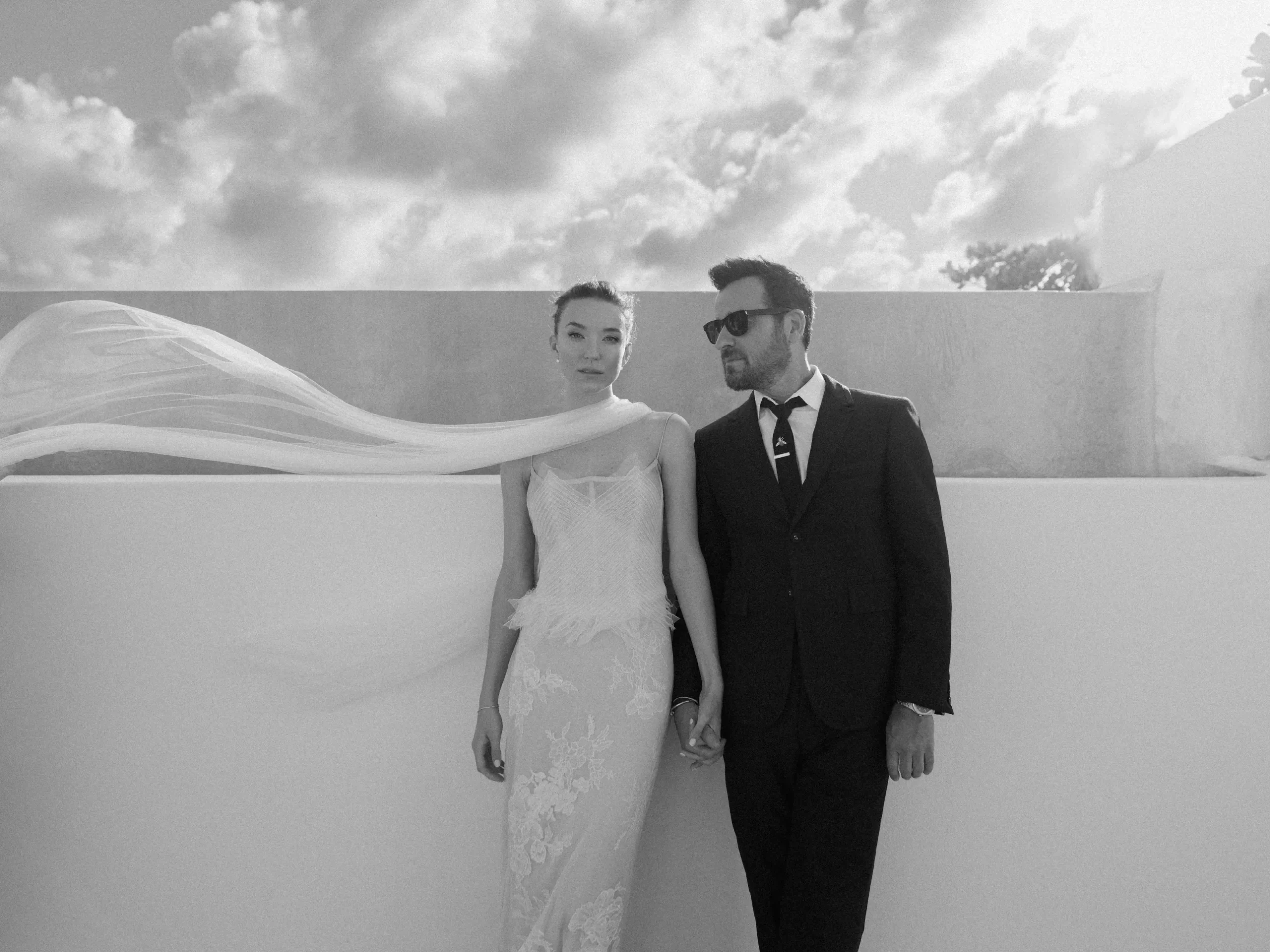 De bruiloft van Justin Theroux en Nicole Brydon Bloom in Mexico