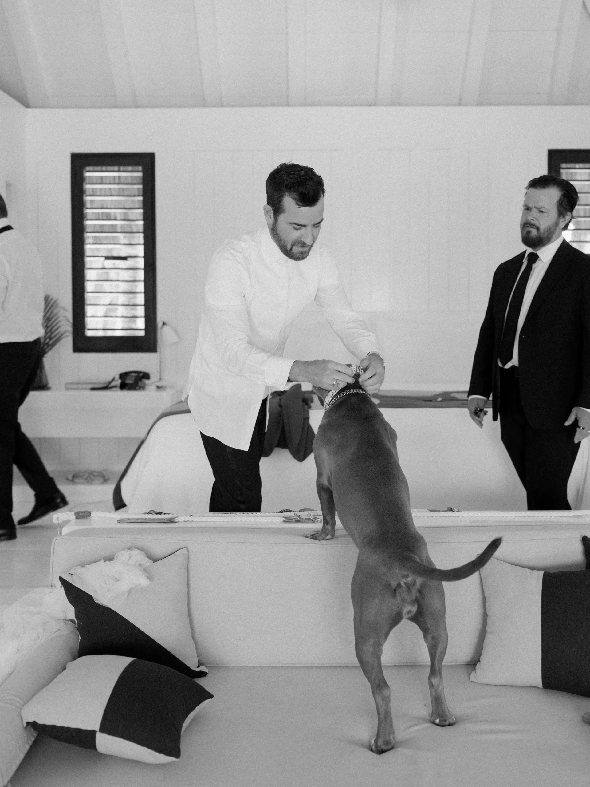 De bruiloft van Justin Theroux en Nicole Brydon Bloom in Mexico