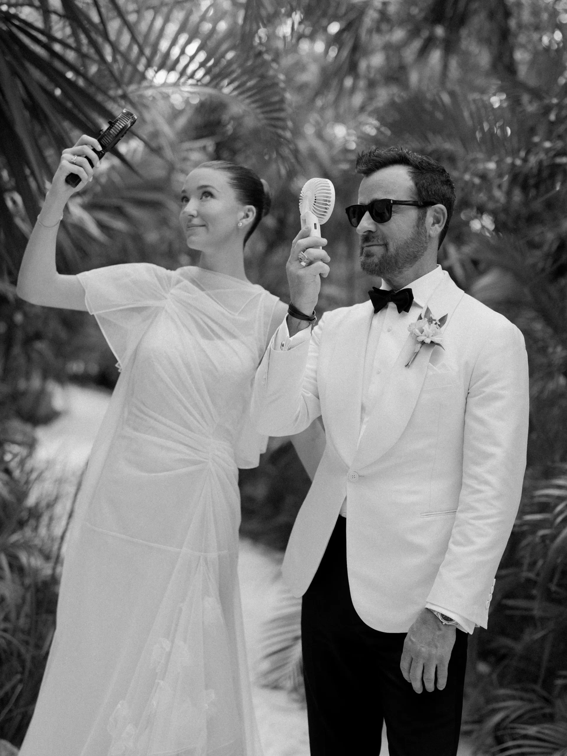 De bruiloft van Justin Theroux en Nicole Brydon Bloom in Mexico