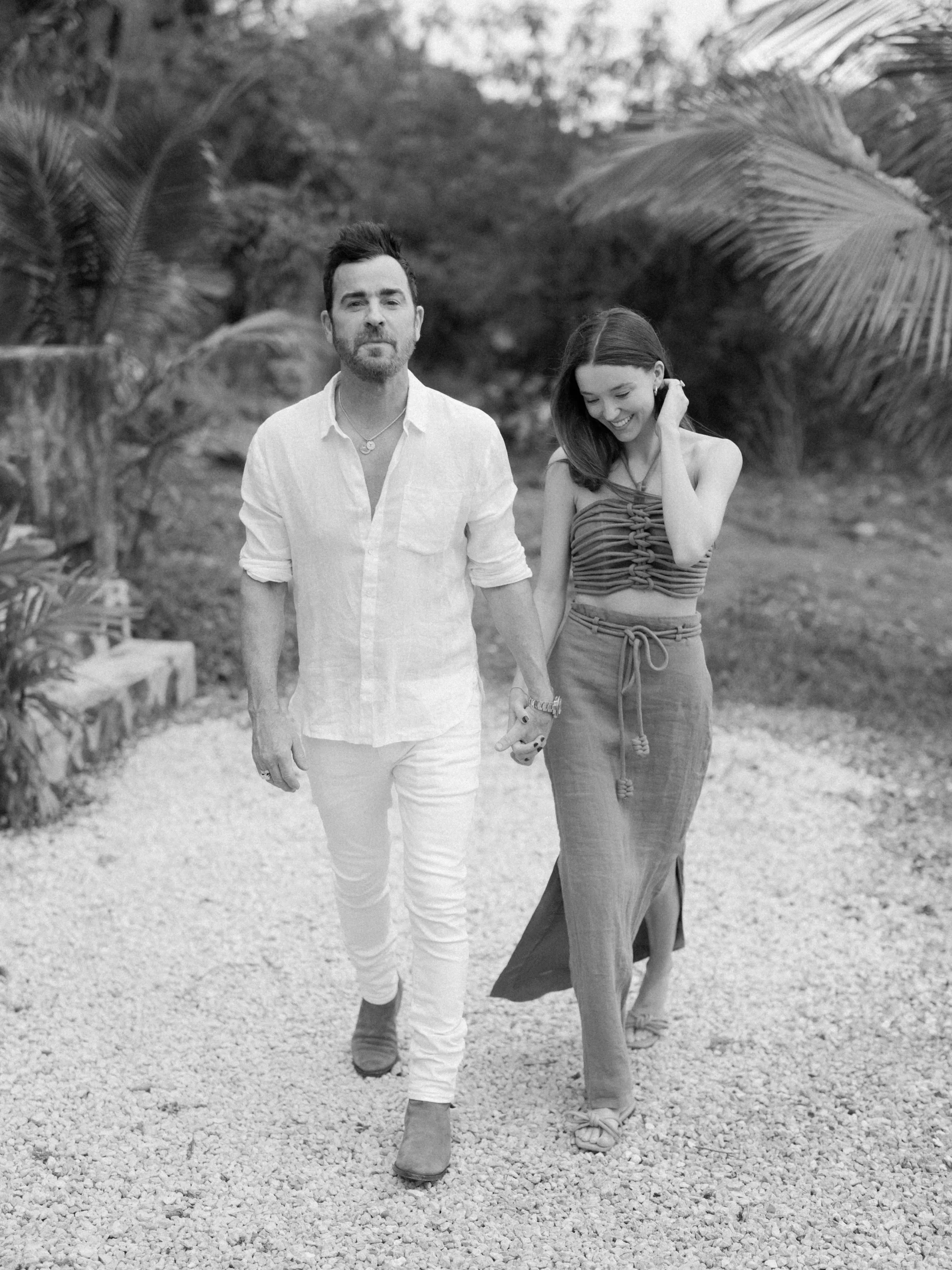 De bruiloft van Justin Theroux en Nicole Brydon Bloom in Mexico