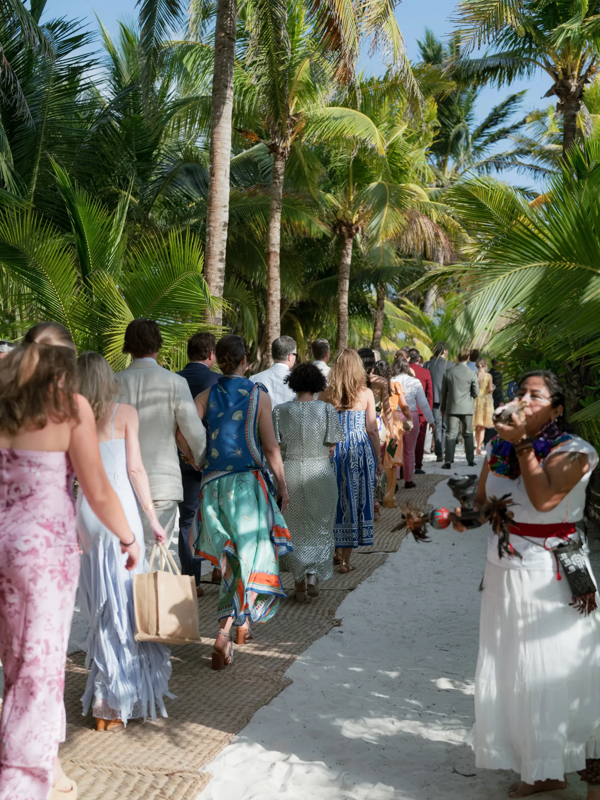 De bruiloft van Justin Theroux en Nicole Brydon Bloom in Mexico