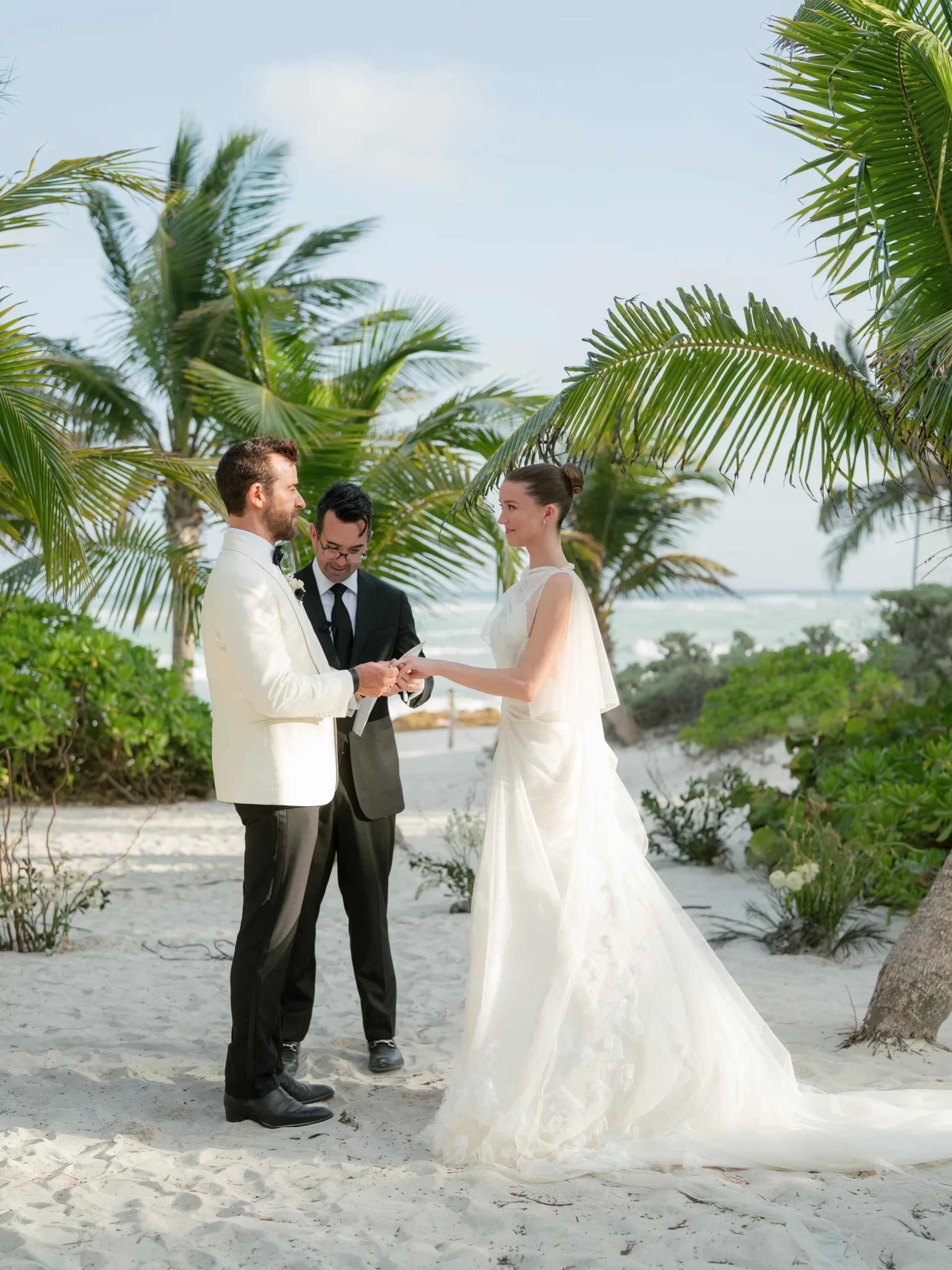 De bruiloft van Justin Theroux en Nicole Brydon Bloom in Mexico