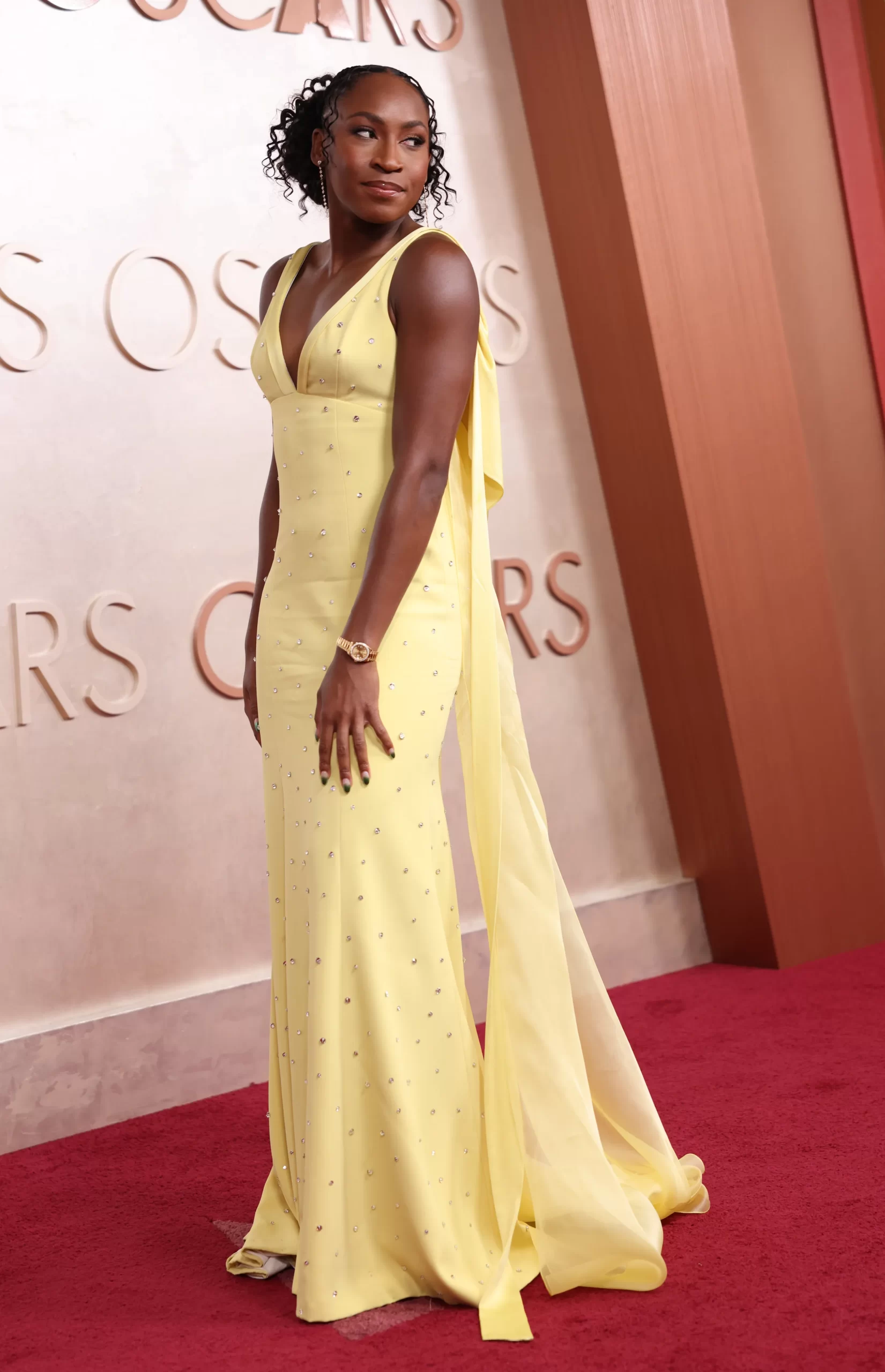 Coco Gauff in Miu Miu