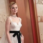 Elle Fanning in Givenchy bij de Oscars 2025