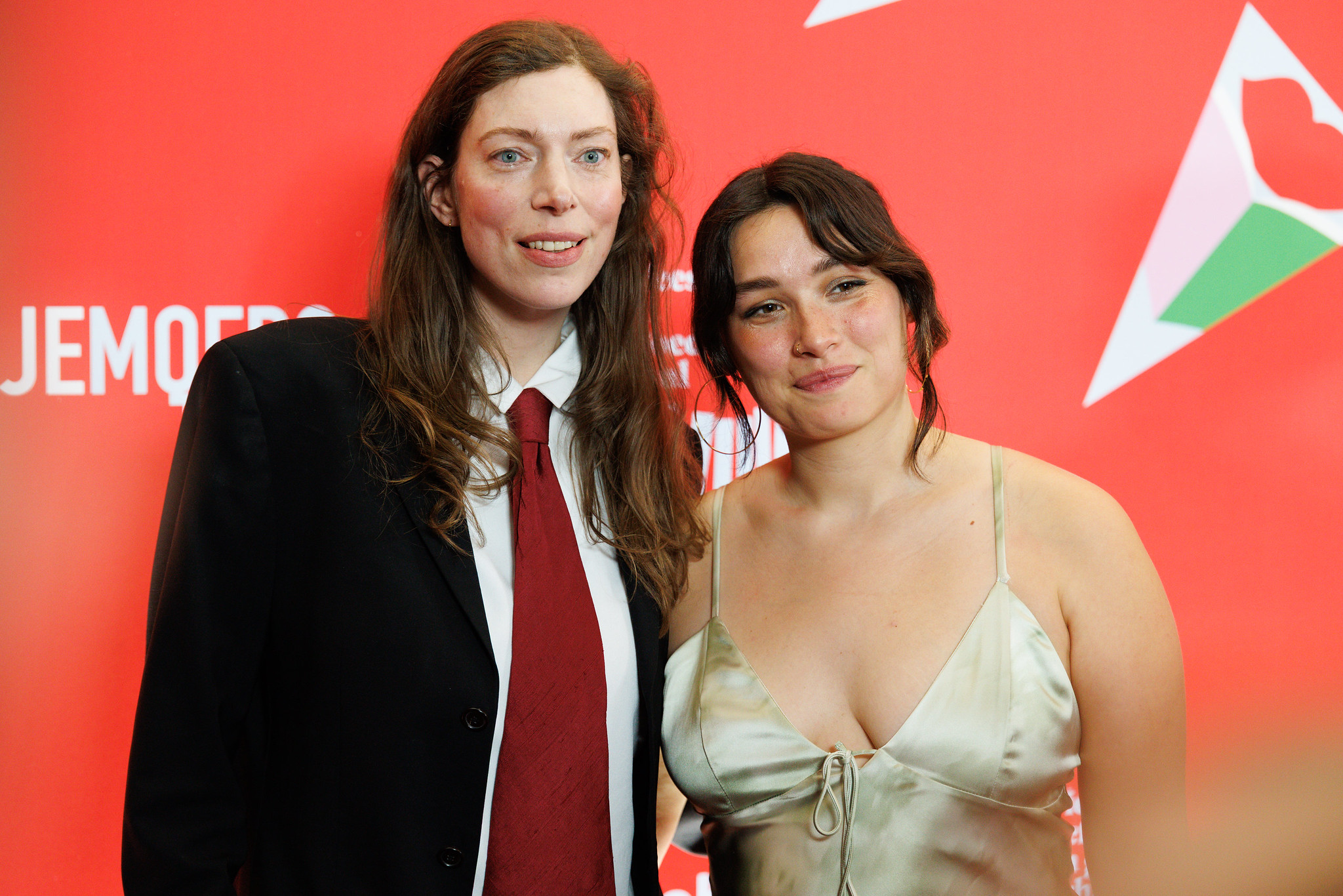 Hanna Bervoets en partner Inge Frank